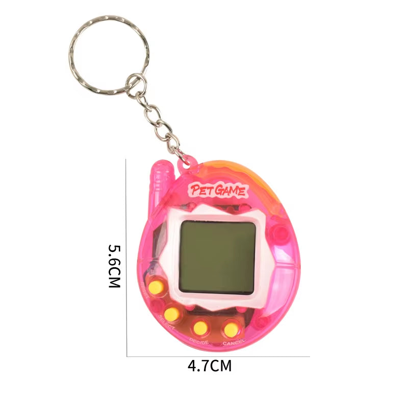 1PC Transparent Electronic Pets Nostalgic 168 Pets in One Virtual Cyber Digital Nostalgic Funny Toys Pixel Funny Play
