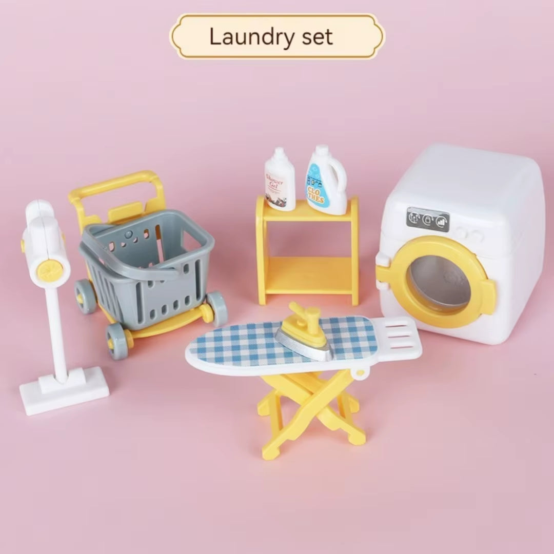 Forest Animal Family 1_12 Dollhouse Accessories Mini_Yythk