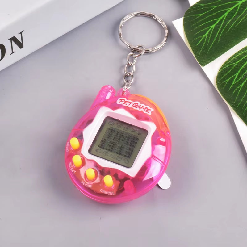 1PC Transparent Electronic Pets Nostalgic 168 Pets in One Virtual Cyber Digital Nostalgic Funny Toys Pixel Funny Play